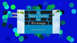 Full E-book  A Spy s Guide To Strategy  For Kindle