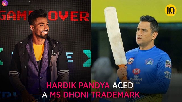 IPL 2019: Hardik Pandya hoped MS Dhoni would praise him for his helicopter shot
