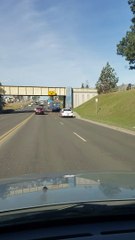 Truck Driver Loses His Load