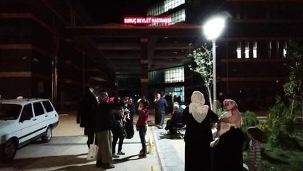 Elazığ'daki Deprem Şanlıurfa'da Hastane Boşalttı