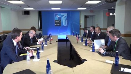 Bakan Çavuşoğlu Fransız Mevkidaşı ile Görüştü