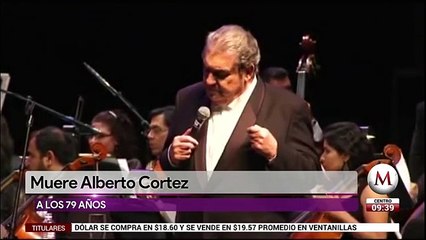 Murió en Madrid el músico y poeta Alberto Cortez