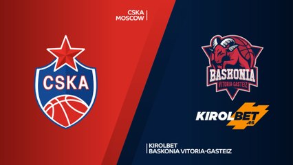 CSKA Moscow - KIROLBET Baskonia Vitoria-Gasteiz Highlights | Turkish Airlines EuroLeague RS Round 30