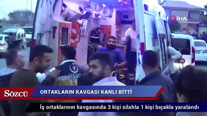 Tải video: Ortakların kavgası kanlı bitti