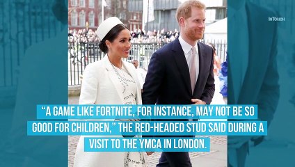 Twitter Is Freaking the Eff Out After Prince Harry Said Fortnite Is 'Irresponsible': 'It Shouldn't Be Allowed'