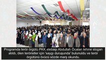 HDP'nin Diyarbakır'daki kutlama programında terör propagandası