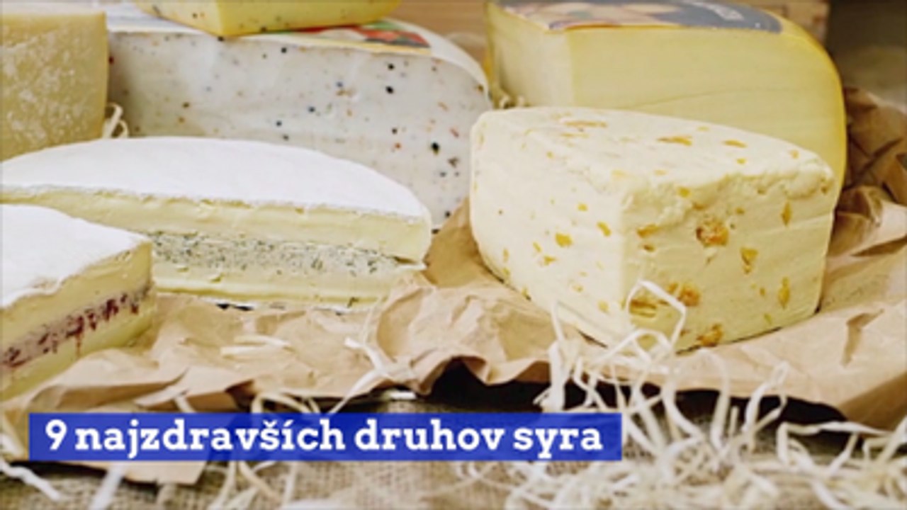 9 najzdravších druhov syra