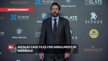 4 Days And Out For Nicolas Cage Marriage