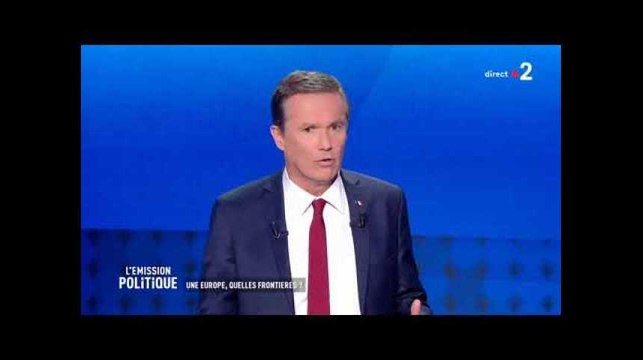 Européennes: Dupont-Aignan sort une fake news en direct, ses adversaires s'indignent