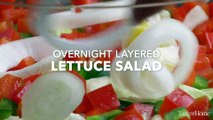 Overnight Layered Lettuce Salad