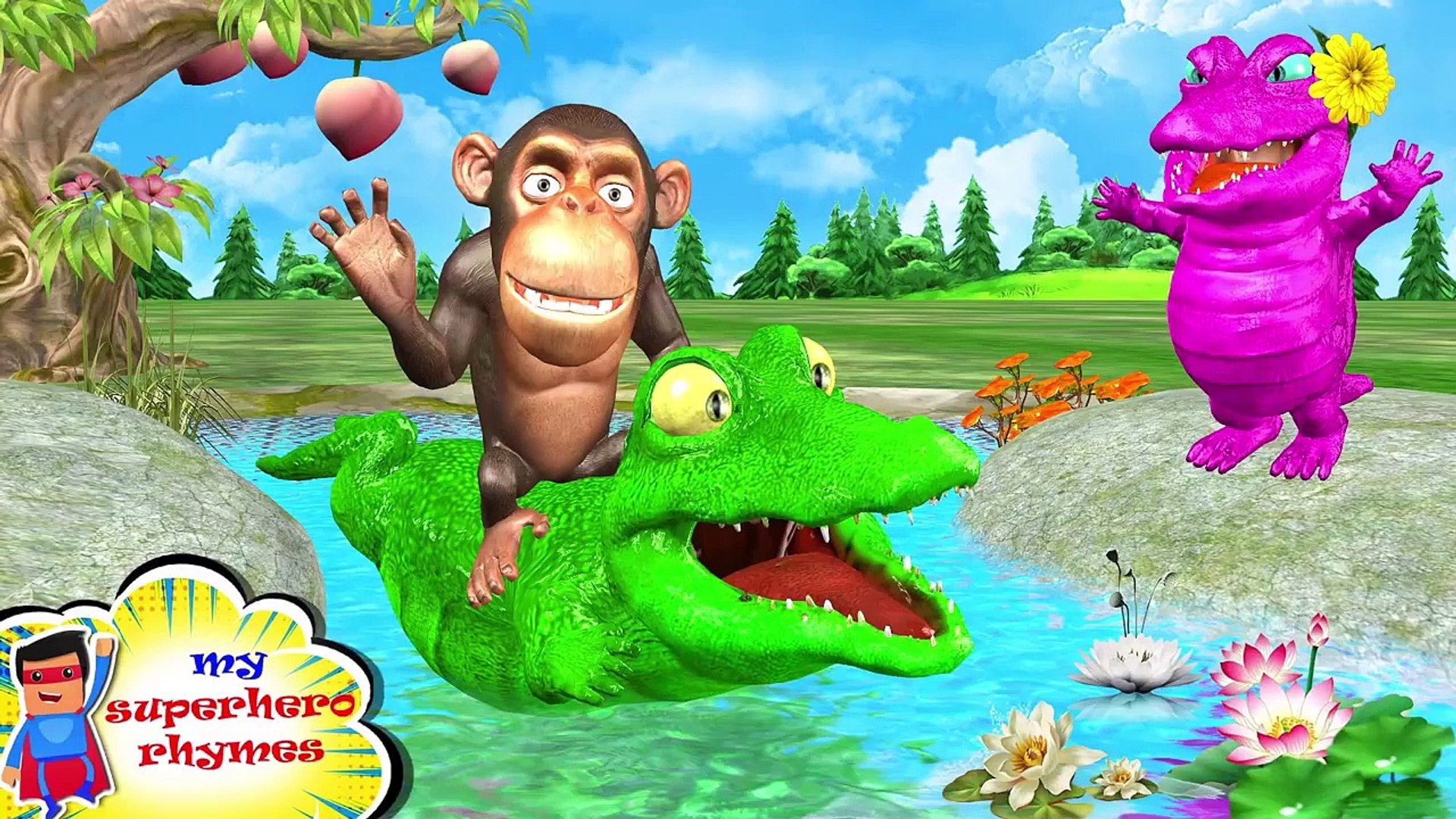 Crocodile And Monkey Story | Moral Stories For Kids | Cartoon For Children | Best Cartoon Movies
