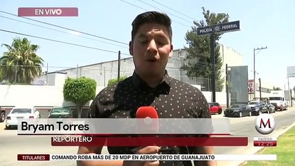 Refuerzan seguridad en aeropuerto de Guanajuato tras robo