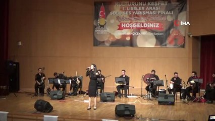 Kahramanmaraş'ta Liseler Arası Ses Yarışması Yapıldı