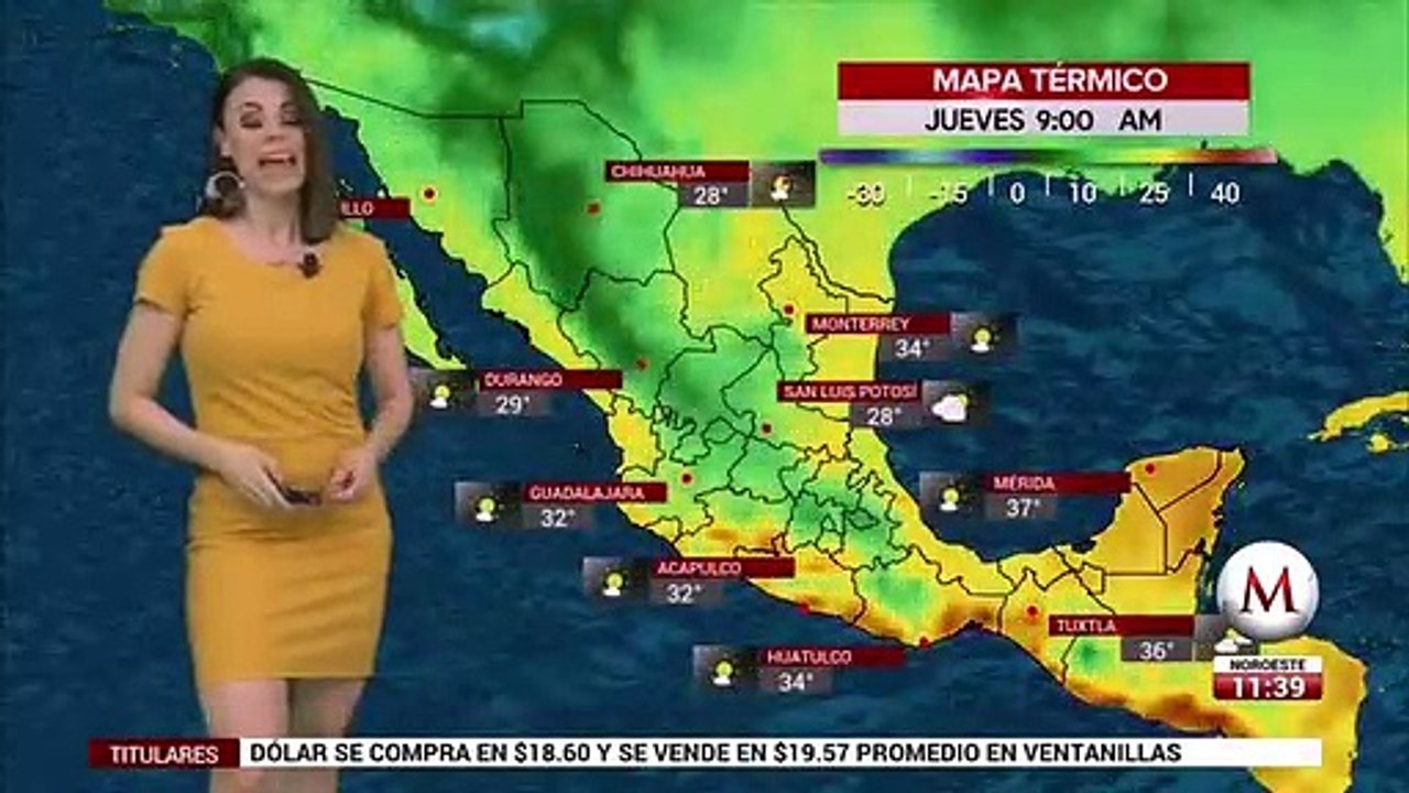 El clima del para hoy 4 de abril, con Arlett Fernandez