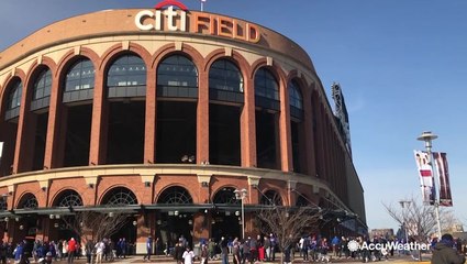 Mets fans enjoy Home Opener with spring-like weather