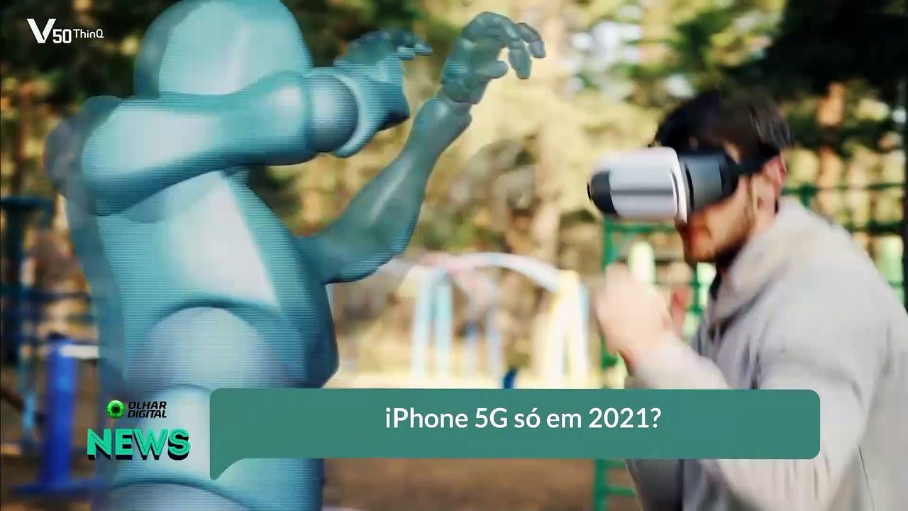 iPhone 5G só em 2021