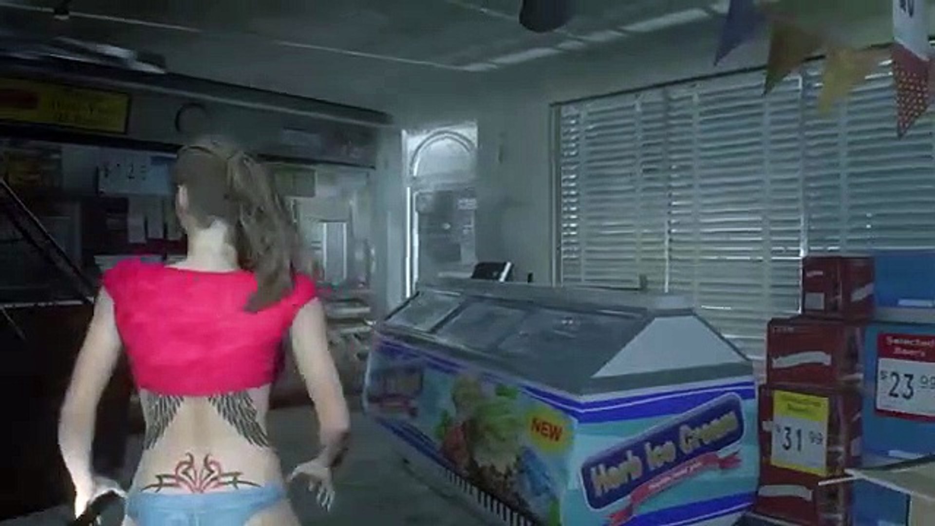 バイオハザード Re 2 クレアのエッチなコスチューム Mod 動画 Dailymotion