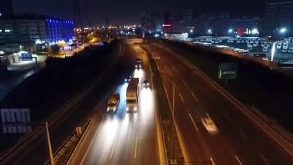 Atatürk Havalimanı'nın 'büyük göçü' havadan görüntülendi