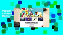 Popular Design for Motion: Fundamentals and Techniques of Motion Design - Austin Shaw