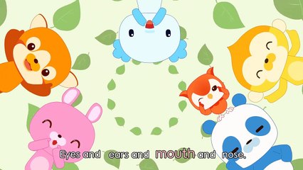 Head Shoulders Knees And Toes - Nursery Songs For Children - Baeko!