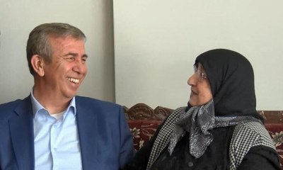Mansur Yavaş'tan Halime Yıldız'a ziyaret