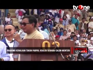 Jatah Menteri untuk Koalisi Terlalu Dini?