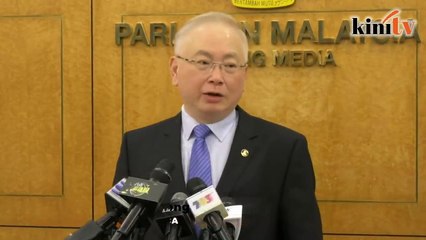 KDNK : "Berilah data yang tepat, nanti memalukan" ujar Wee Ka Siong