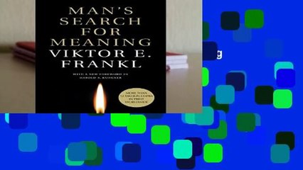 Full E-book  Man s Search for Meaning  For Kindle
