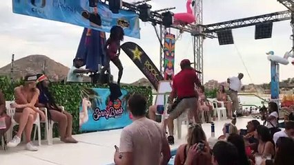 Flying Spring Break Dance Move