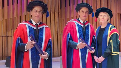 Shahrukh Khan gets honorary doctorate from University of Law in London; Check Out | FilmiBeat