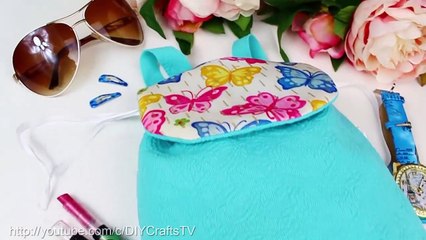 DIY BACKPACK TUTORIAL SO Bright & NICE & EASY