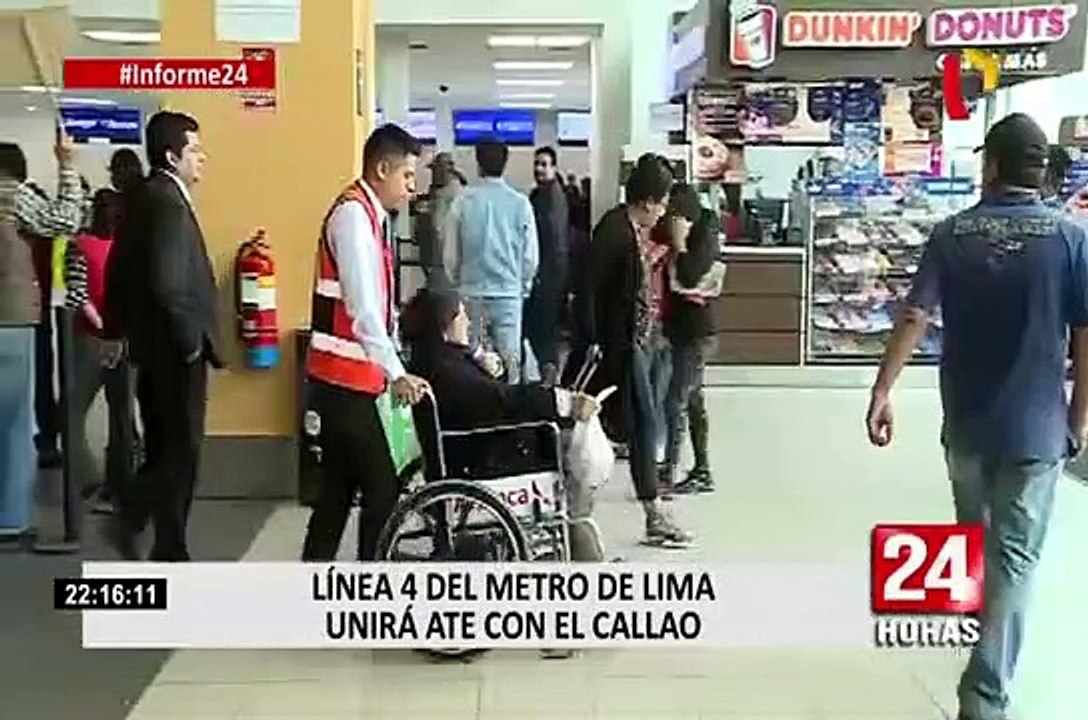 Informe 24: Línea 4 del Metro de Lima se conectará con aeropuerto Jorge Chávez