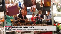 Global life expectancy jumps 5.5 years since 2000: WHO