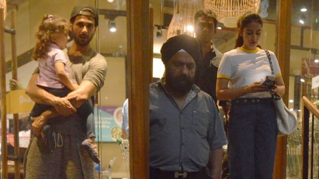 Shahid Kapoor, Mira Rajput & daughter Misha Kapoor spotted at grocery shop | FilmiBeat