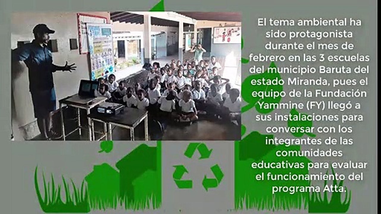 Yammine nos invita al programa de reciclaje para colegios