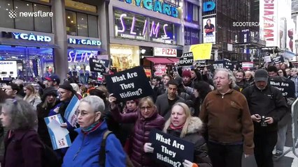 Thousands protest in US, demanding full release of Mueller report