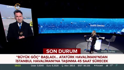 Büyük göç başladı