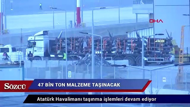 Kaptanınız konuşuyor! Atatürk Havalimanı taşınma işlemleri devam ediyor