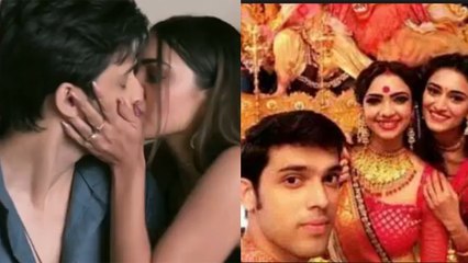 Parth Samthaan & Pooja Banerjee's Lip Lock video goes viral; Fans gets angry | FilmiBeat