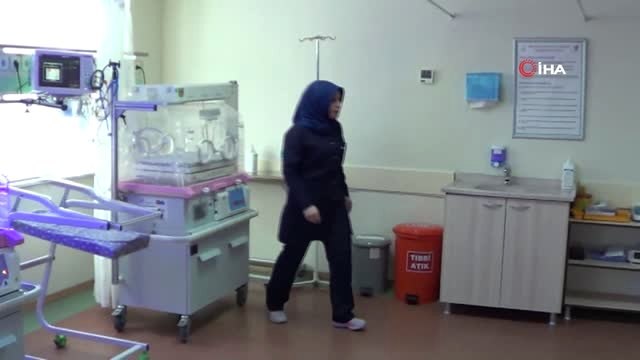 Devlet Hastanesi'nde Yenidoğan Yoğun Bakım Ünitesi Açıldı