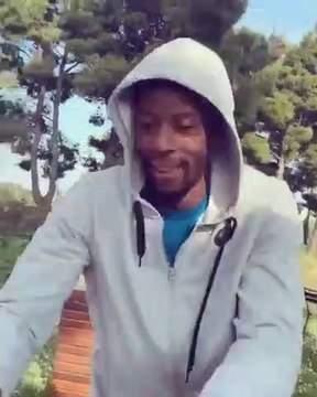 Tennis - New game Gael Monfils and Elina Svitolina : the swing !