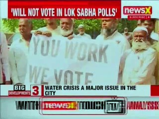 Lok Sabha Elections 2019, Hyderabad: Over 10 thousand people joins No Water, No Vote Campaign
