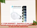 Hyperikon A19 Dimmable LED Light Bulb 9W 60W Equivalent ENERGY STAR Qualified 2700K