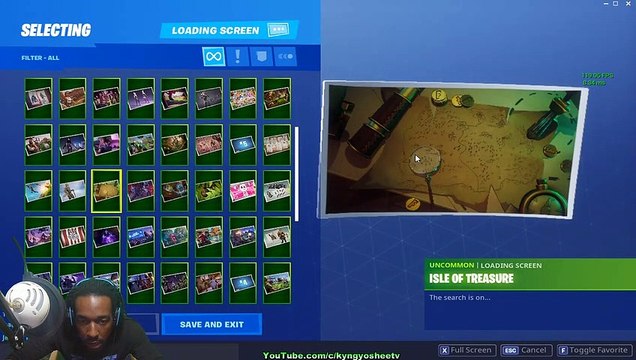 Search Where the Knife Points on The Treasure Map Loading Screen (EXPLAINED) - Fortnite