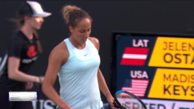 Charleston - Keys passe l'obstacle Ostapenko