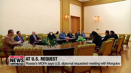 Download Video: U.S. Ambassador to Russia meets with Moscow's Deputy Foreign Minister to discuss coordinating on North Korea issue