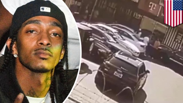 Longer surveillance video shows Nipsey Hussle shooting