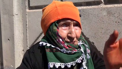 Asırlık ninenin yüreğine sıcacık dokunuş - SİVAS