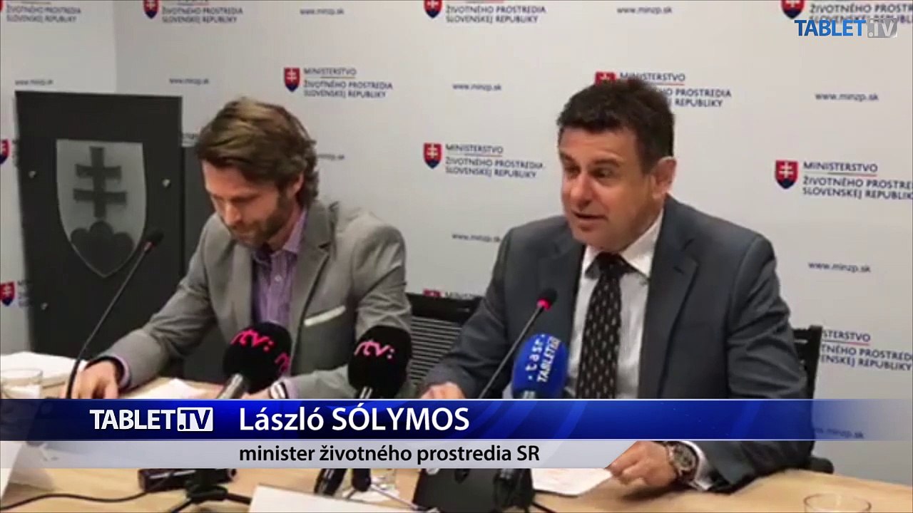 ZÁZNAM: Brífing Ministerstva životného prostredia SR