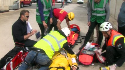 À Istres on forme les médecins à intervenir en milieu périlleux